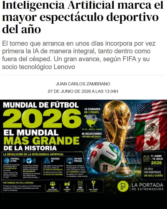 Cobertura de Media Oriente en La Portada de Extremadura